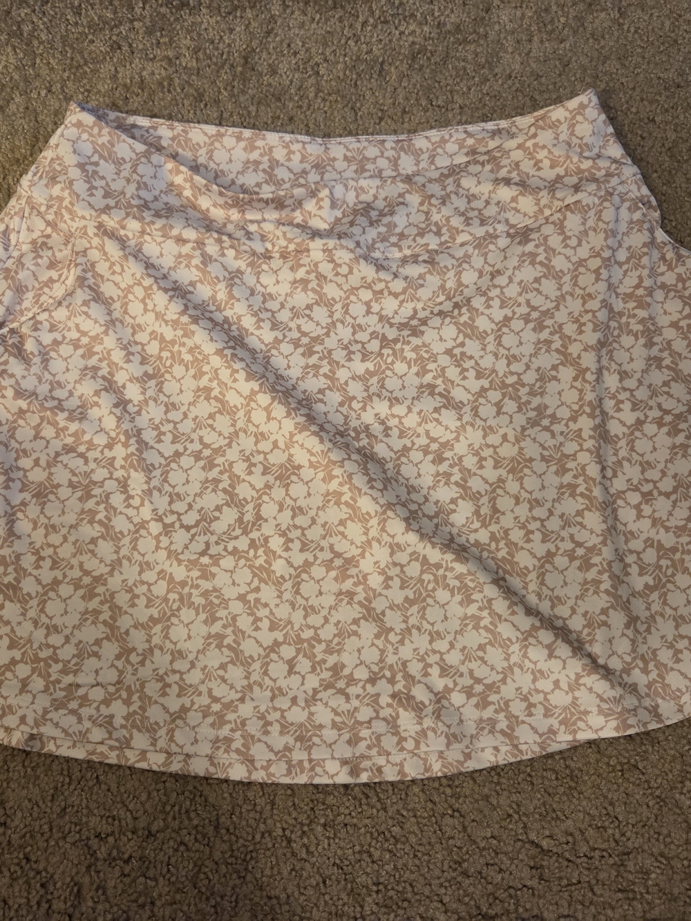 adidas Blush Floral A-Line Skort
